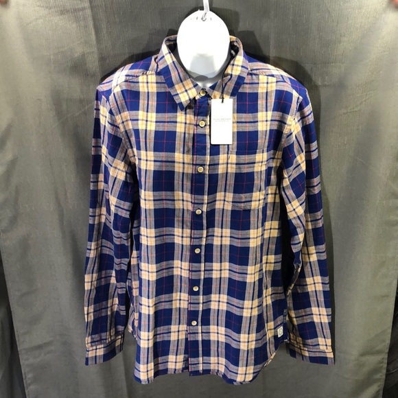 Scotch & Soda Other - NWT Scotch & Soda Long Sleeve Flannel Button Down